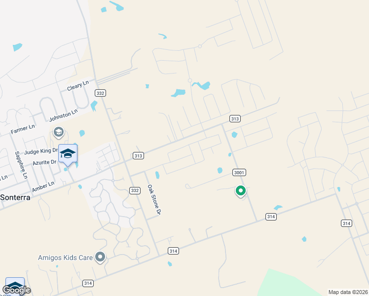 map of restaurants, bars, coffee shops, grocery stores, and more near 2178 County Road 313 in Jarrell