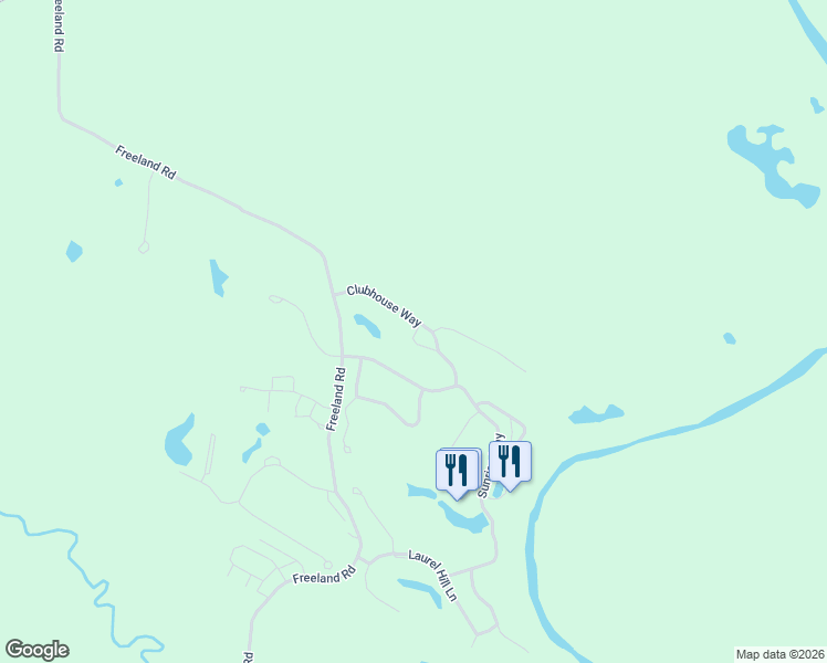 map of restaurants, bars, coffee shops, grocery stores, and more near 14080 Clubhouse Way in Saint Francisville