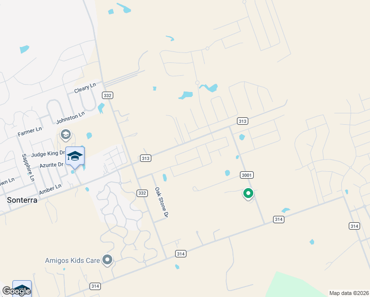 map of restaurants, bars, coffee shops, grocery stores, and more near 2178 County Road 313 in Jarrell