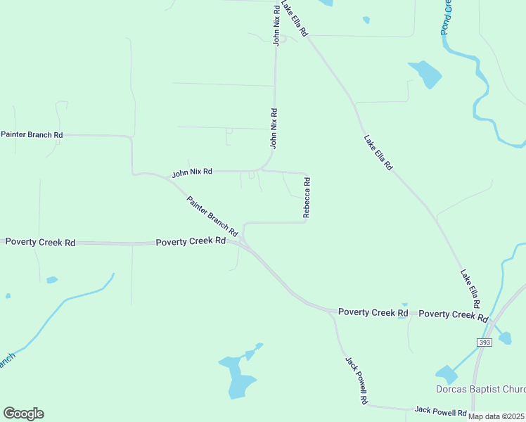map of restaurants, bars, coffee shops, grocery stores, and more near 4299 Rebecca Road in Crestview
