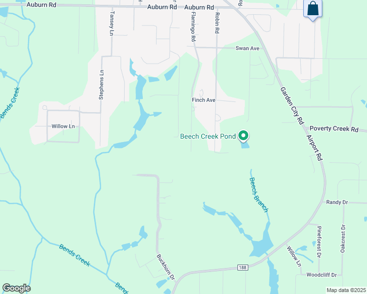 map of restaurants, bars, coffee shops, grocery stores, and more near 5818 Flamingo Road in Crestview