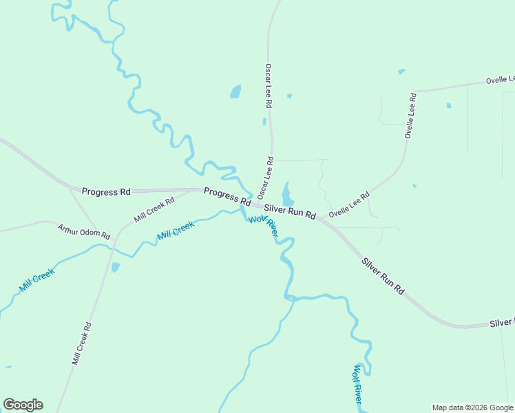 map of restaurants, bars, coffee shops, grocery stores, and more near 2 Oscar Lee Road in Poplarville