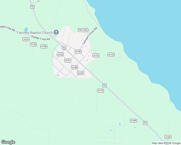 map of restaurants, bars, coffee shops, grocery stores, and more near Farm to Market 92 in Woodville