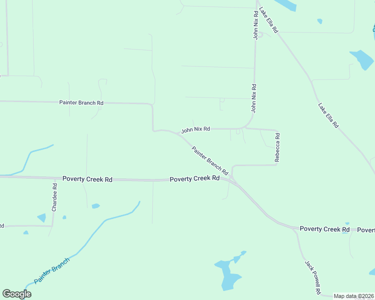 map of restaurants, bars, coffee shops, grocery stores, and more near 4242 Poverty Creek Road in Crestview