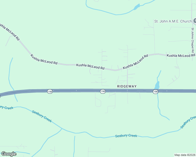 map of restaurants, bars, coffee shops, grocery stores, and more near 5705 Ulysses Road in Semmes