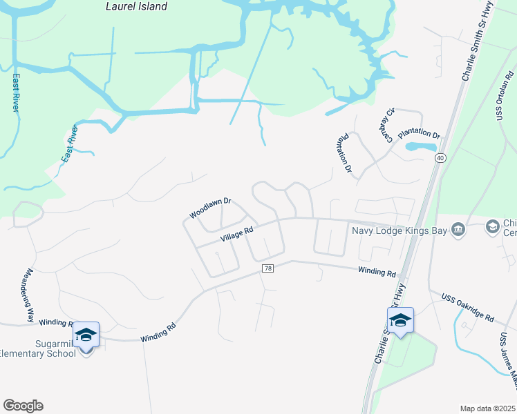 map of restaurants, bars, coffee shops, grocery stores, and more near 416 Sunnyside Drive in St. Marys