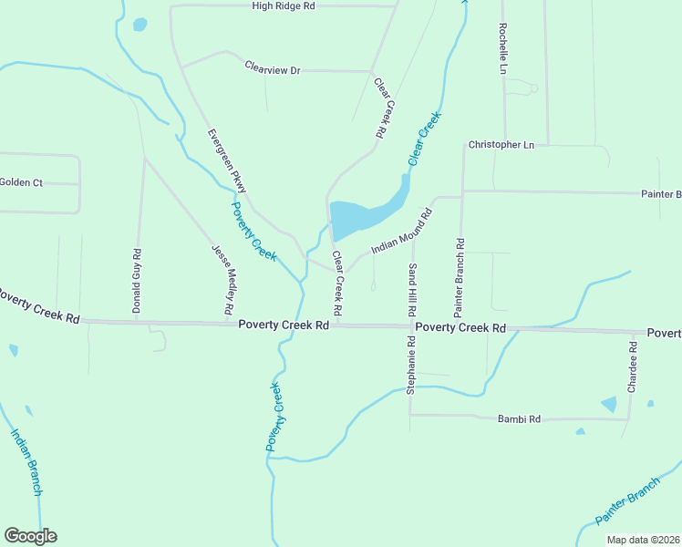 map of restaurants, bars, coffee shops, grocery stores, and more near 6044 Clear Creek Road in Crestview