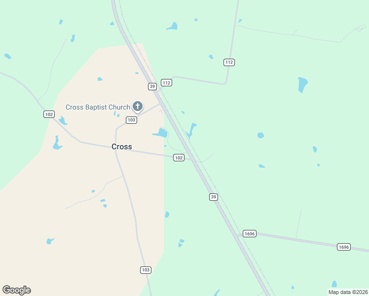 map of restaurants, bars, coffee shops, grocery stores, and more near 8262 Denman Lane in Iola