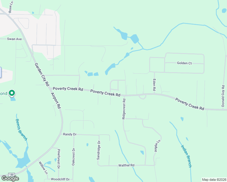 map of restaurants, bars, coffee shops, grocery stores, and more near 3622 Ranch Drive in Crestview