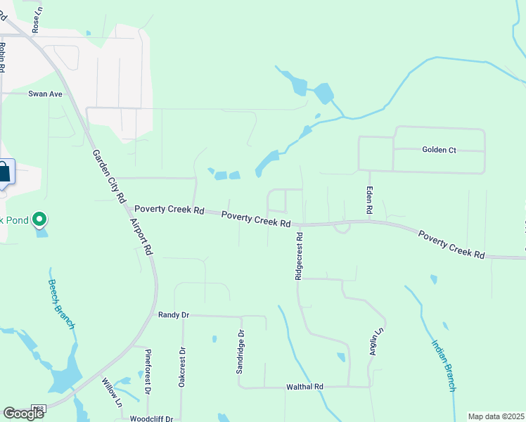 map of restaurants, bars, coffee shops, grocery stores, and more near 6022 Hidden Valley Road in Crestview