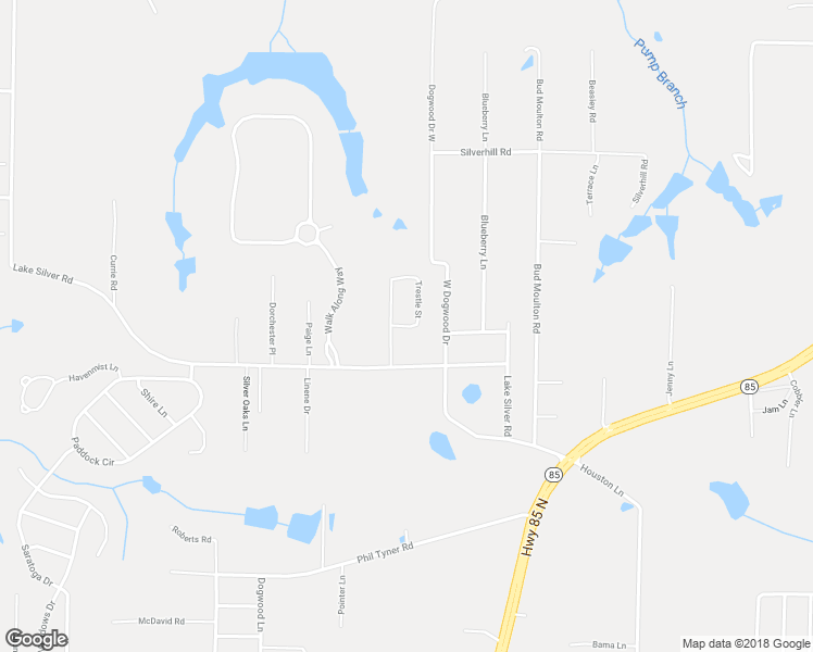 map of restaurants, bars, coffee shops, grocery stores, and more near Trestle Street in Crestview