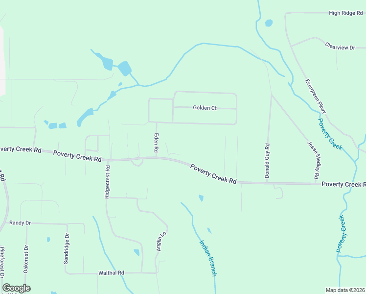 map of restaurants, bars, coffee shops, grocery stores, and more near 3741 Poverty Creek Road in Crestview