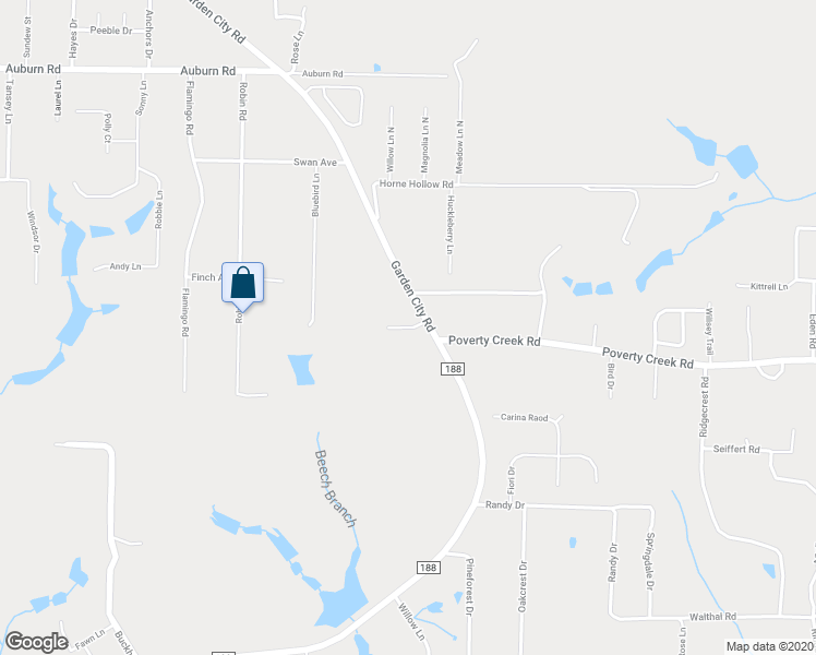 map of restaurants, bars, coffee shops, grocery stores, and more near 3508 Shirey Court in Crestview
