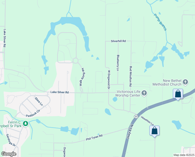 map of restaurants, bars, coffee shops, grocery stores, and more near 6017 Trestle Street in Crestview