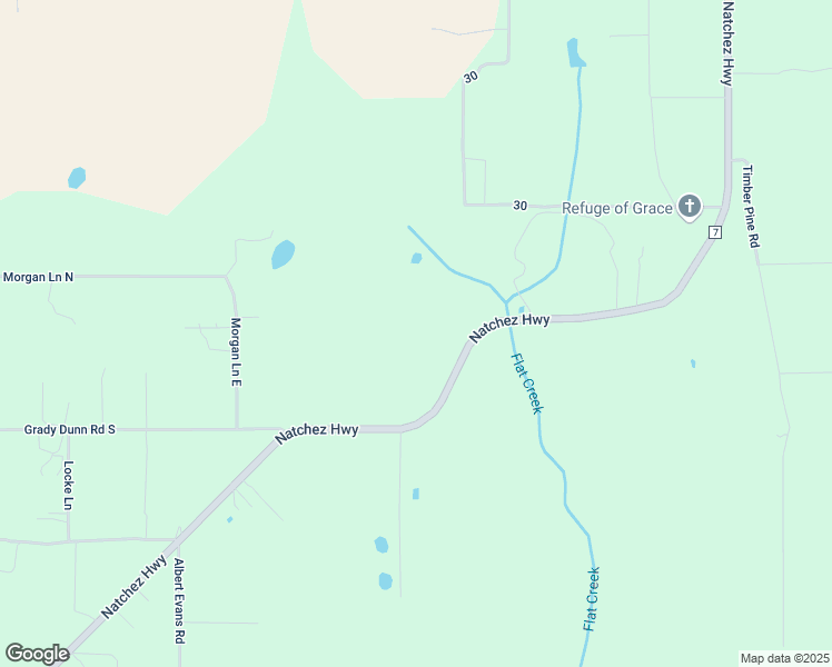 map of restaurants, bars, coffee shops, grocery stores, and more near 5651 Natchez Highway in Wilmer