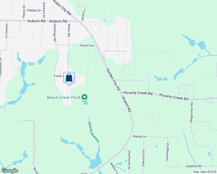 map of restaurants, bars, coffee shops, grocery stores, and more near 3505 Shirey Court in Crestview