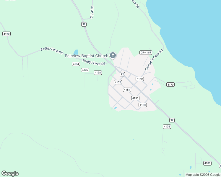 map of restaurants, bars, coffee shops, grocery stores, and more near 150 County Road 4153 in Woodville