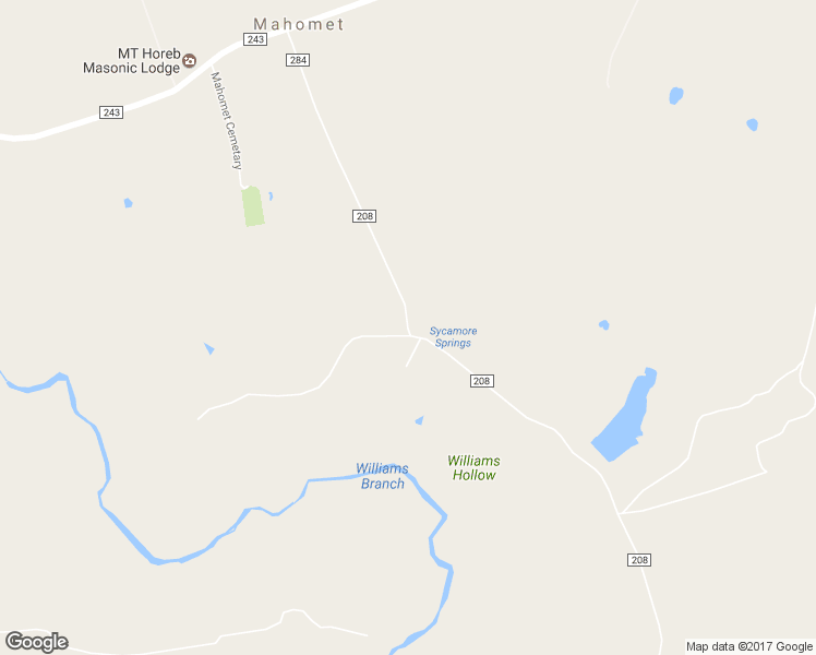 map of restaurants, bars, coffee shops, grocery stores, and more near 865 County Road 208 in Florence