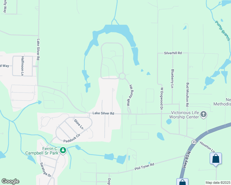 map of restaurants, bars, coffee shops, grocery stores, and more near 6033 Dorchester Place in Crestview