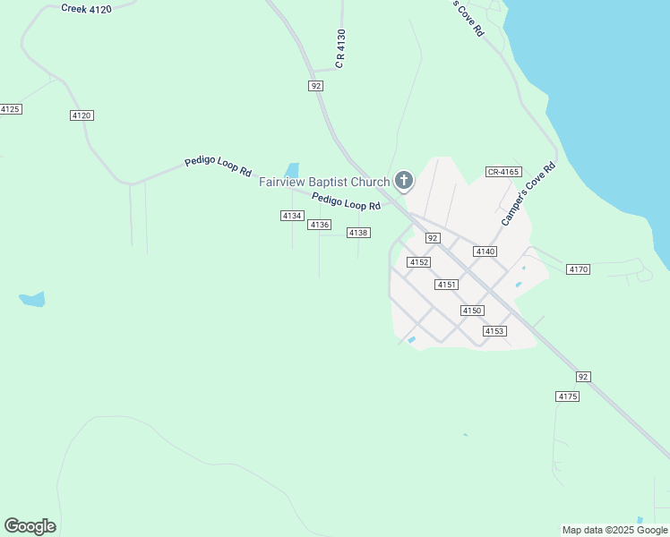 map of restaurants, bars, coffee shops, grocery stores, and more near 245 County Road 4136 in Woodville