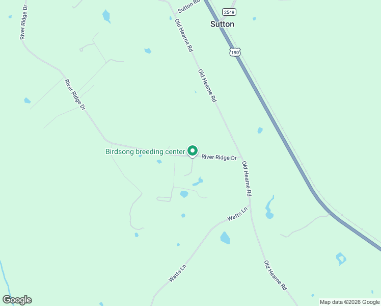 map of restaurants, bars, coffee shops, grocery stores, and more near 10109 River Ridge Drive in Hearne