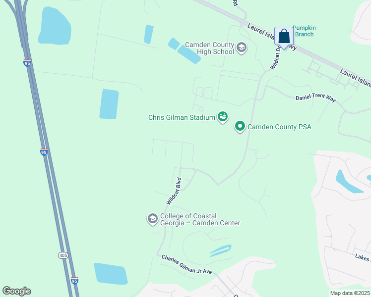 map of restaurants, bars, coffee shops, grocery stores, and more near 112 Pomegranate Street in Kingsland