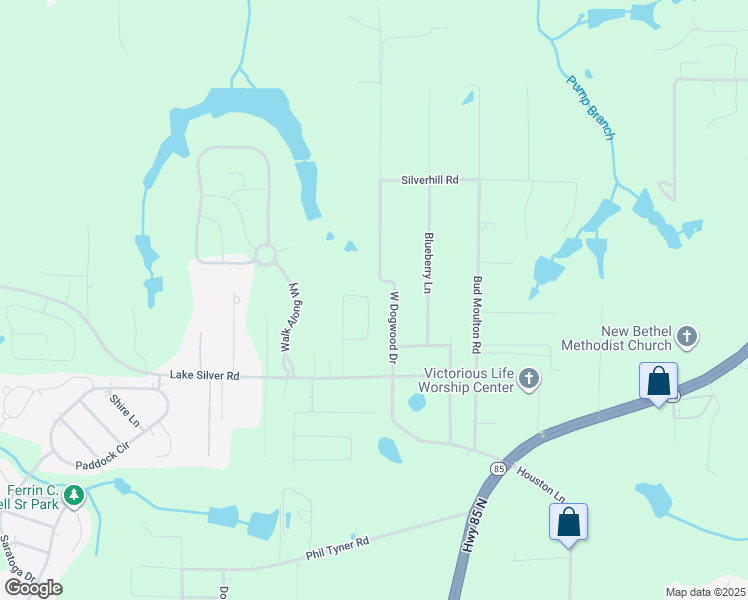 map of restaurants, bars, coffee shops, grocery stores, and more near 6034 Trestle Street in Crestview
