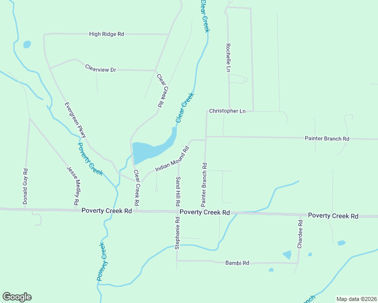 map of restaurants, bars, coffee shops, grocery stores, and more near 3999 Painter Branch Road in Crestview