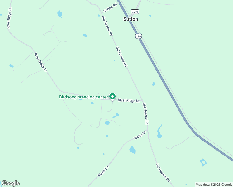 map of restaurants, bars, coffee shops, grocery stores, and more near 10109 River Ridge Drive in Hearne