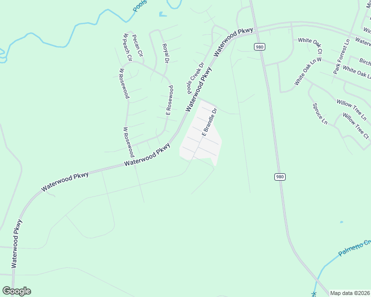 map of restaurants, bars, coffee shops, grocery stores, and more near 7107 Magnolia Court in Point Blank