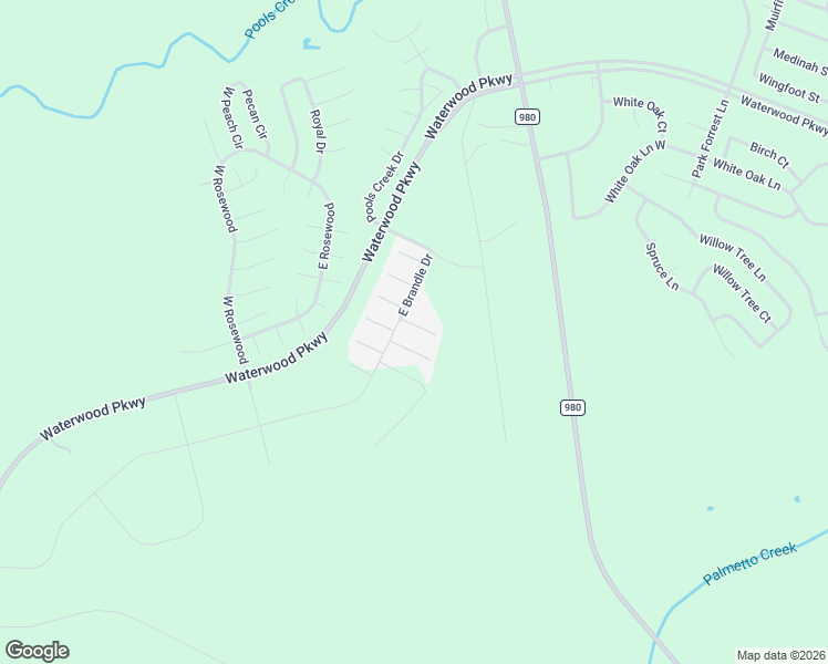map of restaurants, bars, coffee shops, grocery stores, and more near 28613 Netawake Court in Point Blank