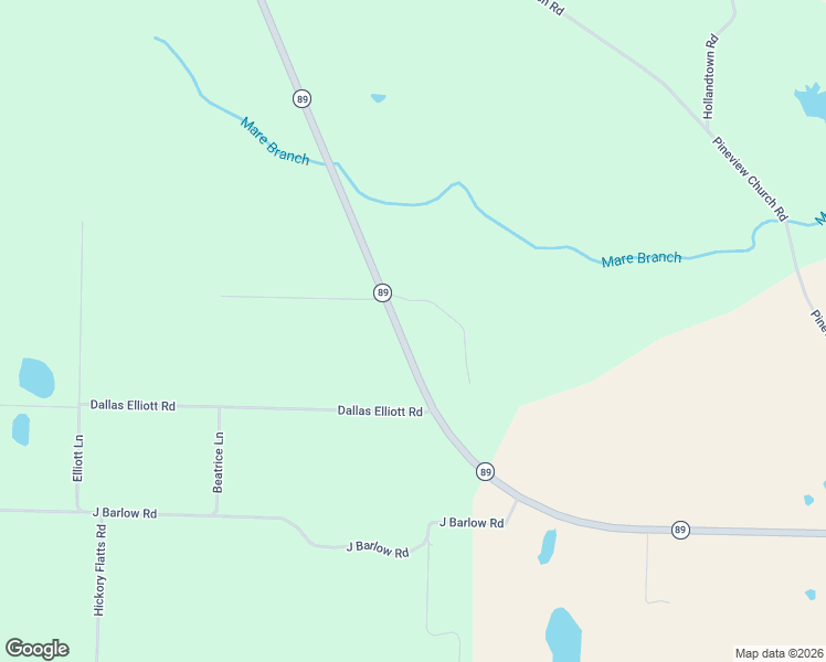 map of restaurants, bars, coffee shops, grocery stores, and more near 10374 Florida 89 in Jay