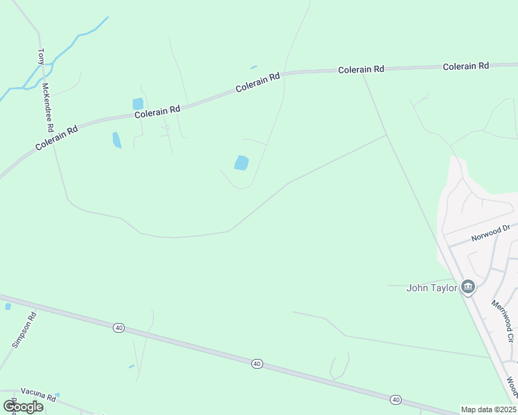 map of restaurants, bars, coffee shops, grocery stores, and more near 445 Holly Haven Drive in Kingsland