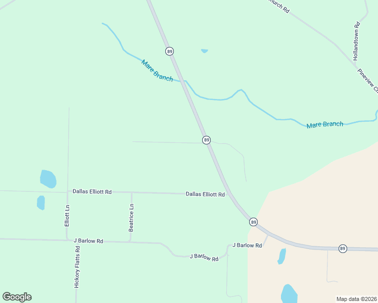 map of restaurants, bars, coffee shops, grocery stores, and more near 4427 Russell Elliott Road in Jay