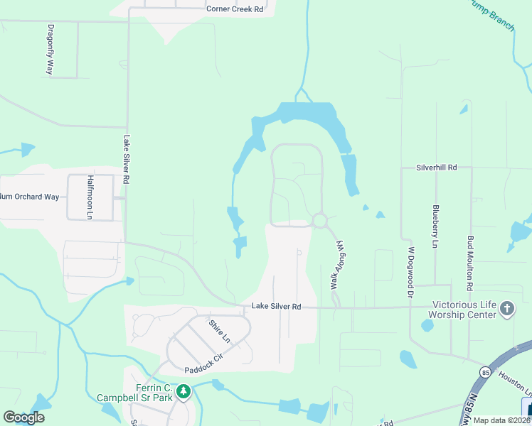 map of restaurants, bars, coffee shops, grocery stores, and more near 6095 Walk Along Way in Crestview
