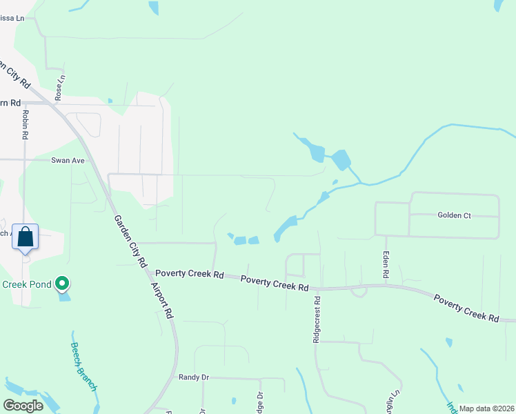 map of restaurants, bars, coffee shops, grocery stores, and more near 3614 Horne Hollow Road in Crestview