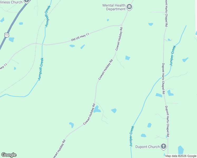 map of restaurants, bars, coffee shops, grocery stores, and more near 588 Cowart Holiday Road in Poplarville