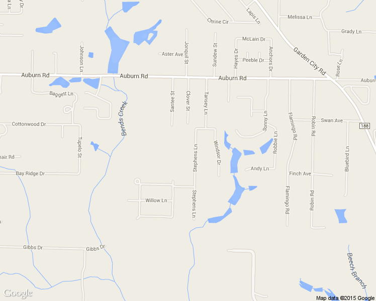 map of restaurants, bars, coffee shops, grocery stores, and more near 109 Stephens Lane in Crestview