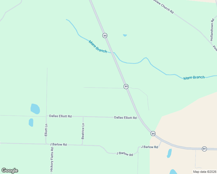 map of restaurants, bars, coffee shops, grocery stores, and more near 4427 Elliott Russell Road in Jay