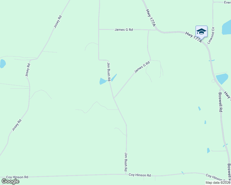 map of restaurants, bars, coffee shops, grocery stores, and more near 2183-2203 James G Road in Bonifay