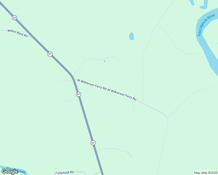 map of restaurants, bars, coffee shops, grocery stores, and more near 101-211 West Wilkerson Ferry Road in Lucedale