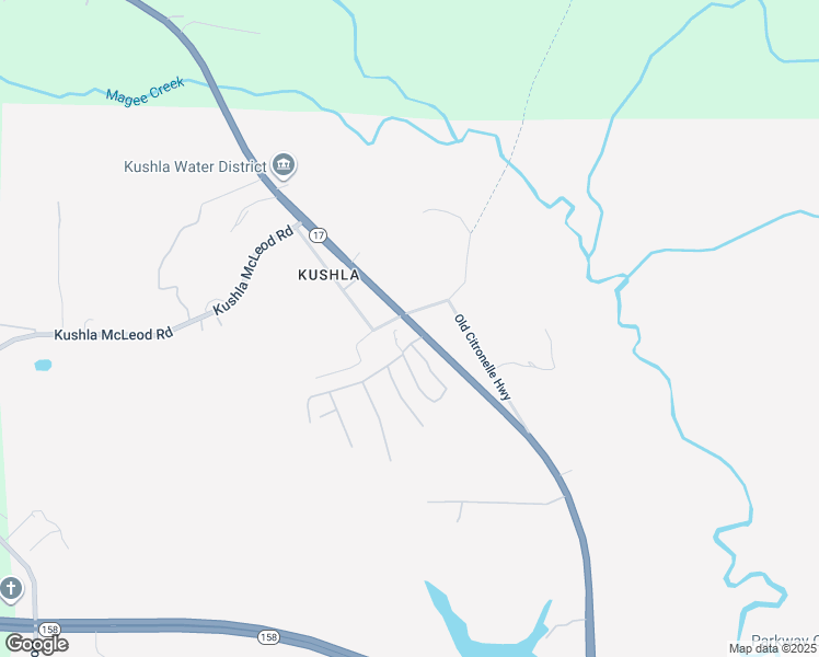 map of restaurants, bars, coffee shops, grocery stores, and more near in Prichard