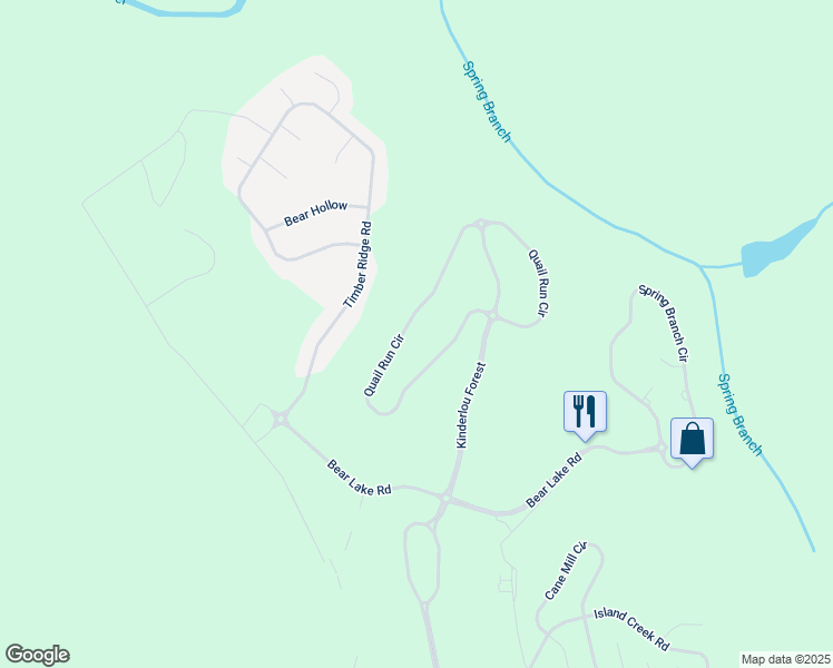 map of restaurants, bars, coffee shops, grocery stores, and more near 4127 Quail Run Circle in Valdosta