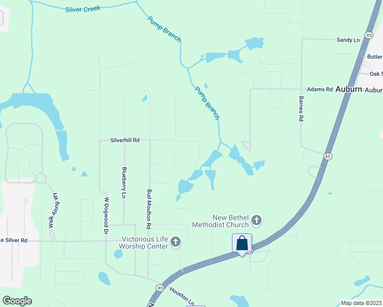 map of restaurants, bars, coffee shops, grocery stores, and more near 6088 Lake Lane in Crestview