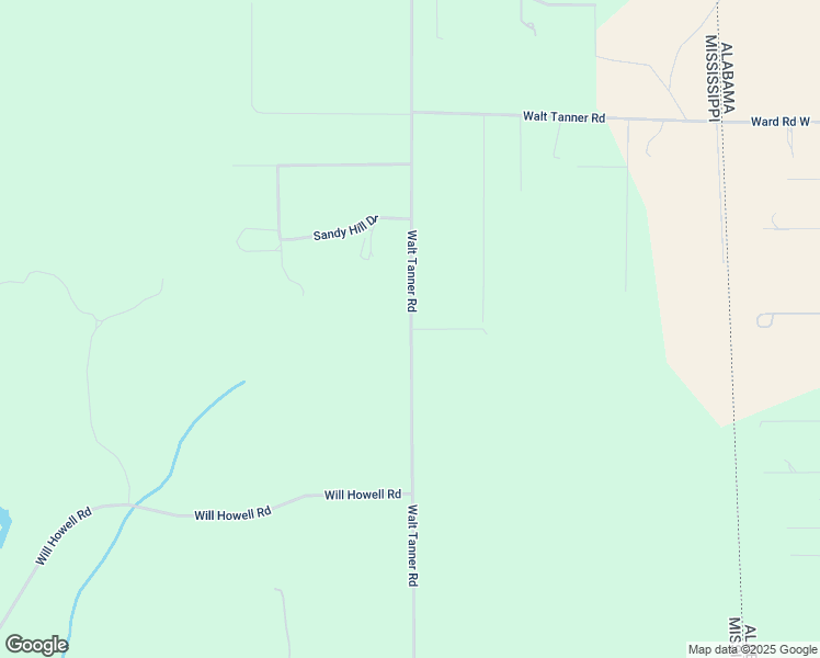 map of restaurants, bars, coffee shops, grocery stores, and more near Walt Tanner Rd in Lucedale