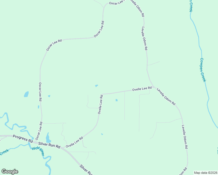 map of restaurants, bars, coffee shops, grocery stores, and more near 137 Ovelle Lee Road in Poplarville