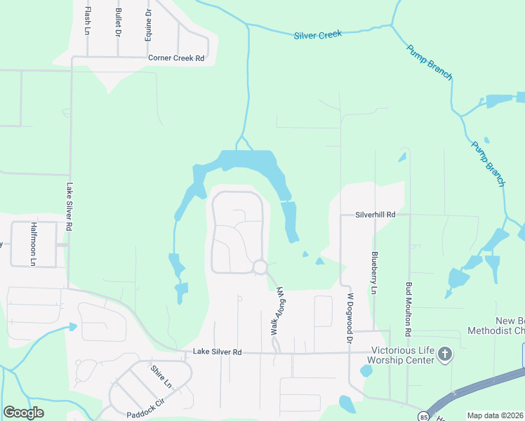 map of restaurants, bars, coffee shops, grocery stores, and more near 6042 Walk Along Way in Crestview