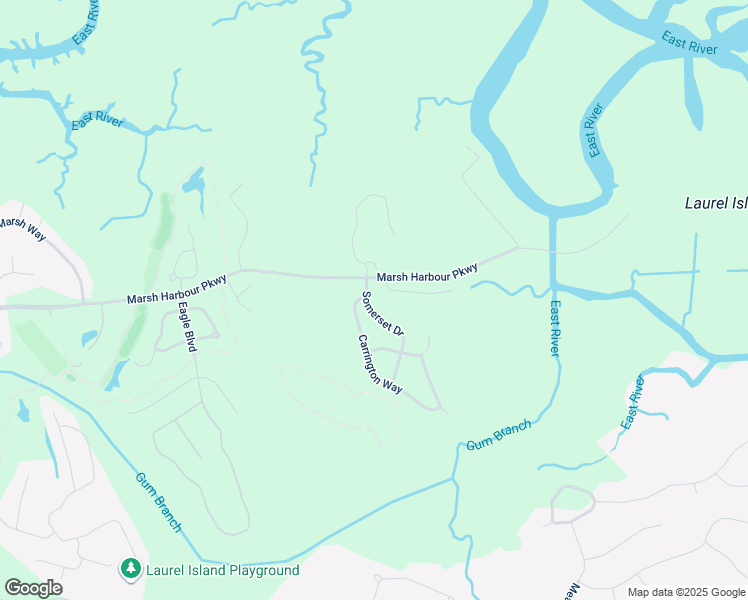 map of restaurants, bars, coffee shops, grocery stores, and more near 101 Somerset Drive in Kingsland