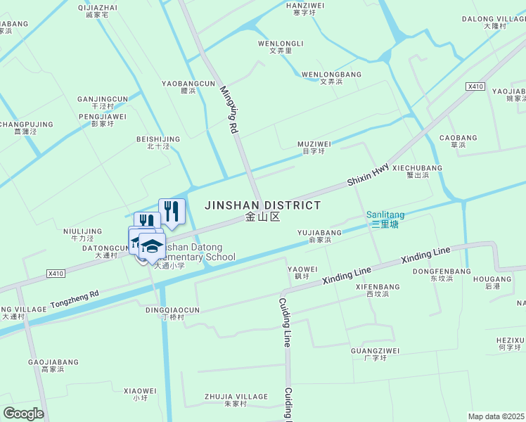 map of restaurants, bars, coffee shops, grocery stores, and more near in 