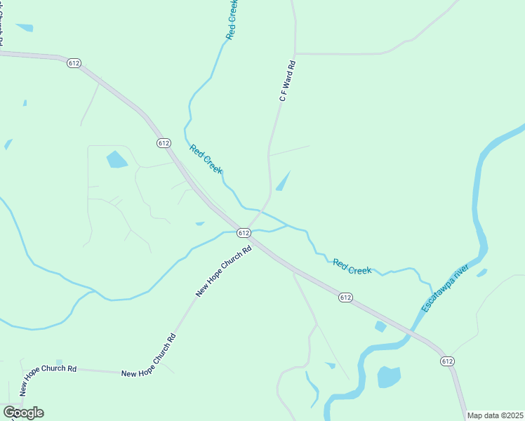 map of restaurants, bars, coffee shops, grocery stores, and more near 122 C F Ward Road in Lucedale